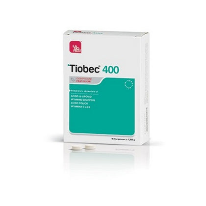 TIOBEC 400 40 COMPRESSE FAST-SLOW