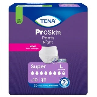 Tena Prosskin Pants Night Super L 10 Pezzi