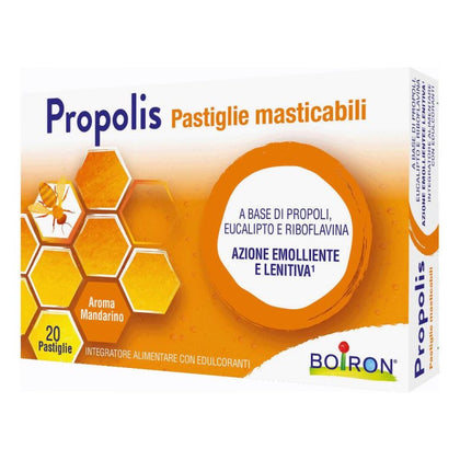 Propolis Pastiglie Masticabili Aroma Mandarino 20 Pastiglie