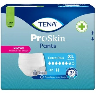 Tena Proskin Pants Extra Plus Xl 12 Pezzi