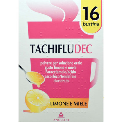 Tachifludec 16 Buste Miele E Limone