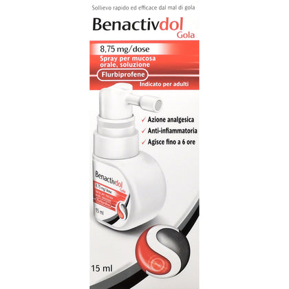 Benactivdol Gola Spray 15ml 8,75