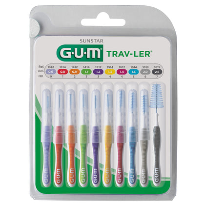 Gum Travler Scovolini 10 Pezzi