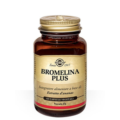 Solgar Bromelina Plus 60 Capsule