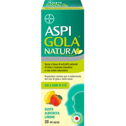 Aspi Gola Natura Spray Albicocca Limone