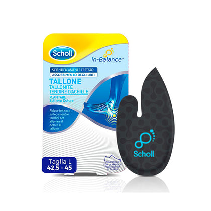 Scholl Plantare Tallone L 2 Pezzi