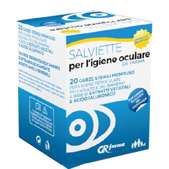 Salviette Igiene Oculare 20 Pezzi