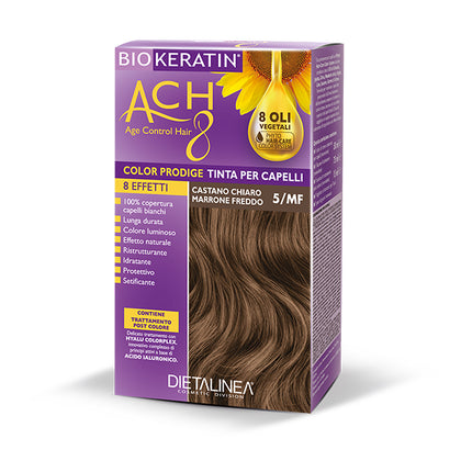 DIETALINEA BIOKERATIN ACH8 TINTA CASTANO CHIARO MARRONE 5/MF