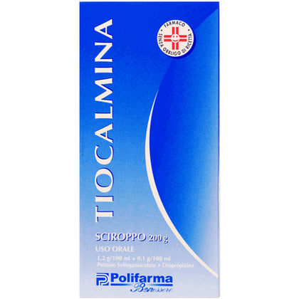 Tiocalmina Sciroppo Tosse 200 Ml