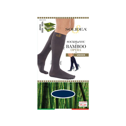 SOLIDEA GAMBALETTO SOCKS FOR YOU BAMBOO OPERA BLU NAVY L