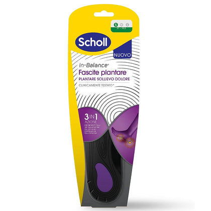 Scholl In Balance Sollievo Dolore Fascite Plantare S 1 Paio