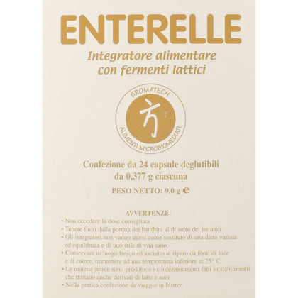 ENTERELLE CONFEZIONE DOPPIA 24 CAPSULE