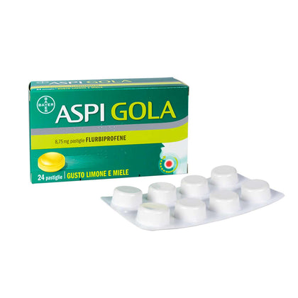 Aspi Gola 24 Pastiglie Limone Miele