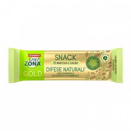 ENERZONA SNACK GOLD DIFESE NATURALI TE’ MATCHA E CACAO