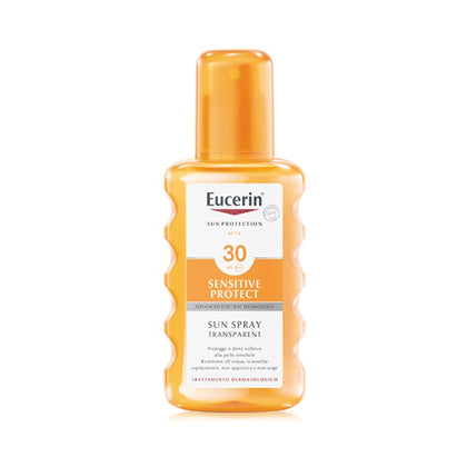 Eucerin Sensitive Protect Sun Spray Transparent Spf30 200ml