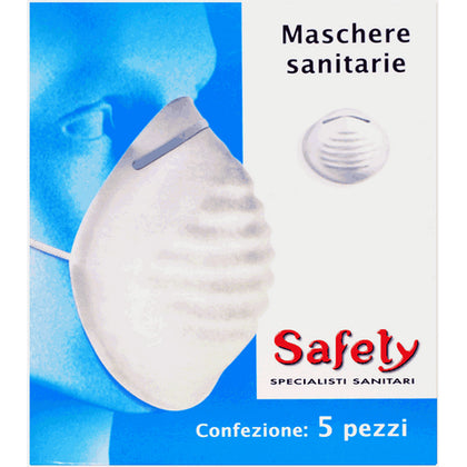 MASCHERA SANITARIA 5 PEZZI