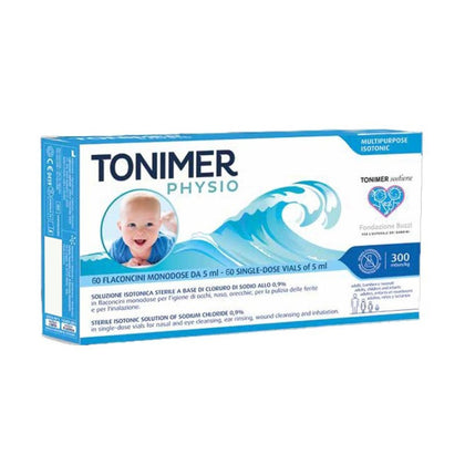 Tonimer Physio Soluzione Fisiologica 60 Flaconcini 5ml