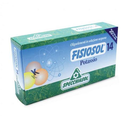 FISIOSOL 14 POTASSIO 20F 2ML