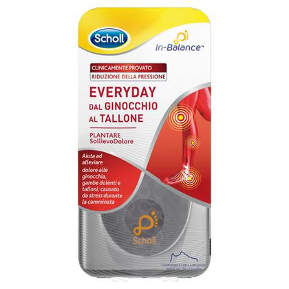 Scholl Plantare Everyday Dal Ginocchio Al Tallone Taglia S