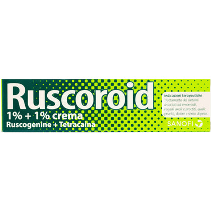 Ruscoroid Crema Rettale 40g 1%+1%