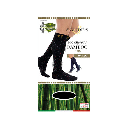 Solidea Socks For You Bamboo Pois Nero Taglia S