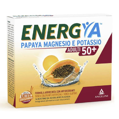 Energya Papaya Magnesio Potassio 50+ 14 Bustine