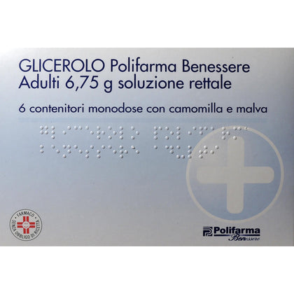 Microclismi Glicerolo Adulti Polifarma Benessere 6 Pezzi