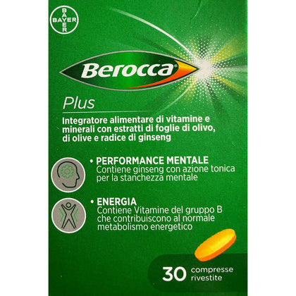 Berocca Plus 30 Compresse Rivestite