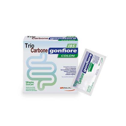 Triocarbone Gonfiore Ibs Colon 10 Bustine