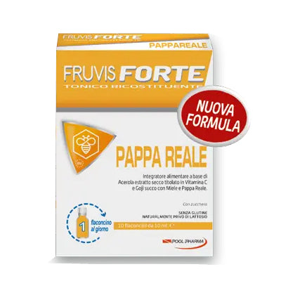 FRUVIS FORTE PAPPA REALE 10 FLACONCINI