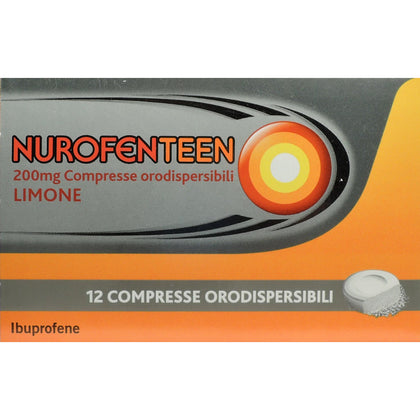 Nurofenteen 12 Compresse Orodispersibili Limone 200mg