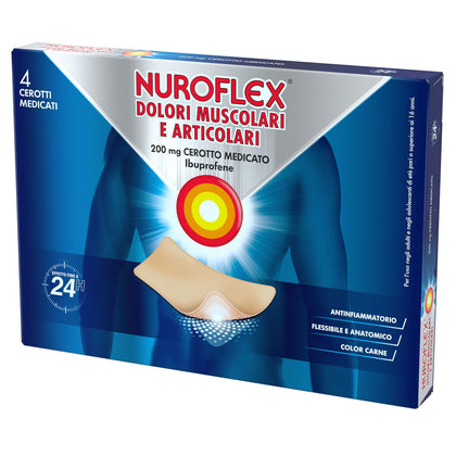 Nuroflex Dolori Muscolari 4 Cerotti 200mg