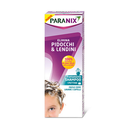 PARANIX TRATTAMENTO SHAMPOO + PETTINE