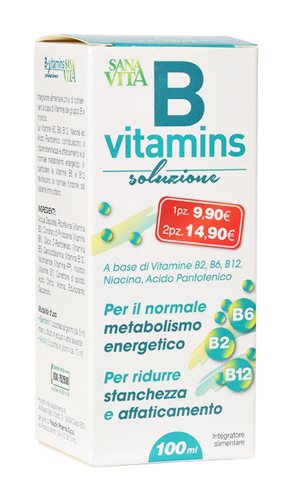 Sanavita B Vitamins Soluzione 100ml