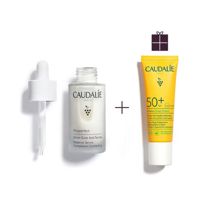 Caudalie Vinoperfect Siero 30ml + Vinosun Fluido Spf50 20ml