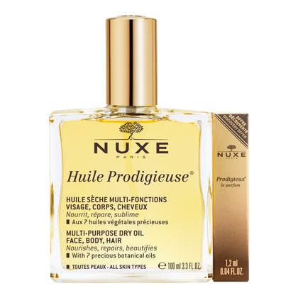 NUXE HUILE PRODIGIEUSE OLIO SECCO + PRODIGIEUSE LE PARFUM