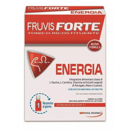 FRUVIS FORTE ENERGIA 10 FLACONCINI 10ML