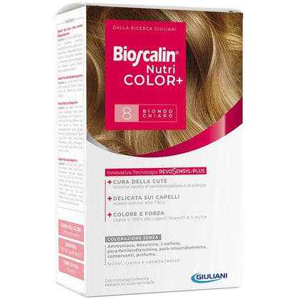 Bioscalin Nutricolor+ Tinta Capelli 8 Biondo Chiaro