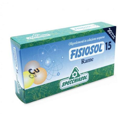 FISIOSOL 15 RAME 20F 2ML