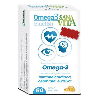 SANAVITA BLUE FISH OMEGA 3 60 CAPSULE