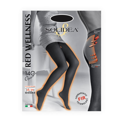 SOLIDEA COLLANT RED WELLNESS 140 OPAQUE NERO TAGLIA 1-S