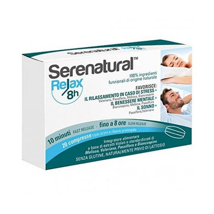 SERENATURAL RELAX 8H 20 COMPRESSE