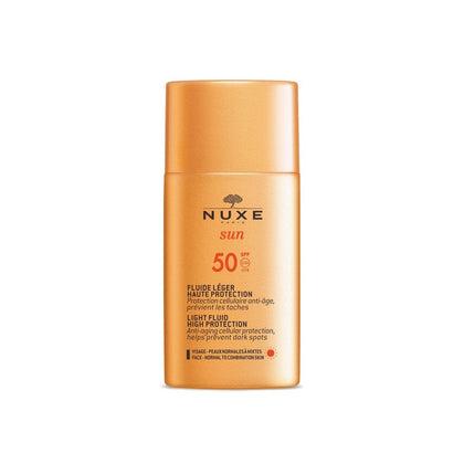 Nuxe Sun Fluido Leggero Alta Protezione Spf50 50ml