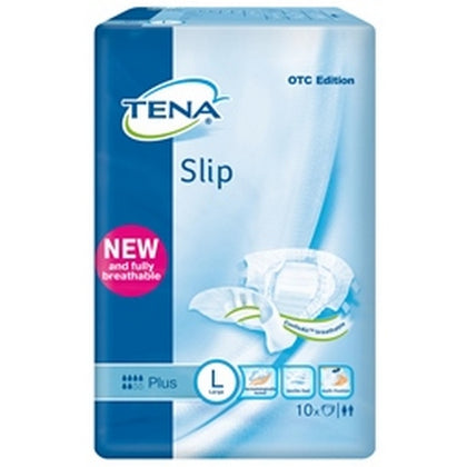 Tena Slip Plus Pannoloni L 10 Pezzi