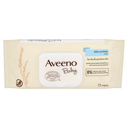 Aveeno Baby Salviettine 72 Pezzi