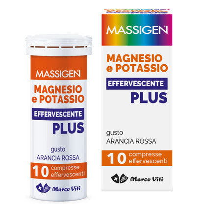 Massigen Magnesio E Potassio Effervescente Plus 10 Compresse