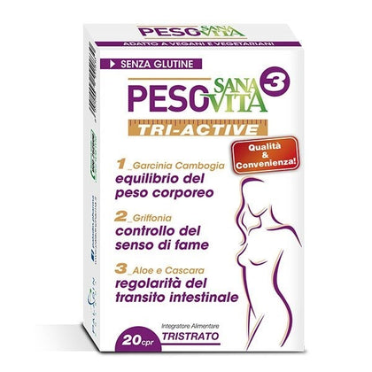 SANAVITA PESO TRI-ACTIVE 20 COMPRESSE