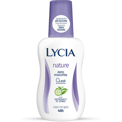 Lycia Deodorante Vapo Nature Cetriolo Te' Verde 75ml