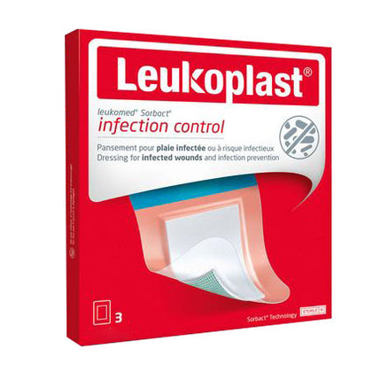 LEUKOMED SORBACT INFECTION CONTROL 3 CEROTTI 5X7,2CM