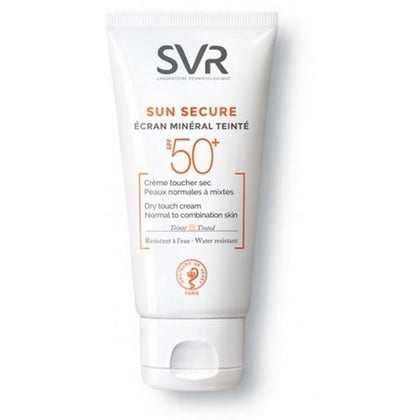 SUN SECURE ECRAN MINERAL CREMA PELLI NORMALI/MISTE VISO 50ML